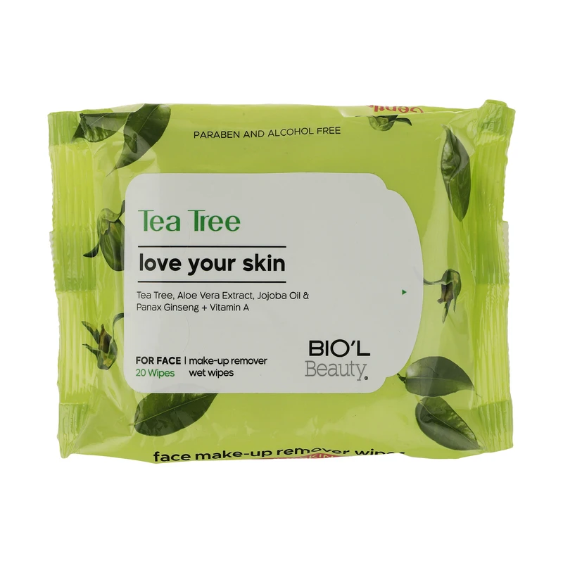 بیول دستمال مرطوب مدل Tea Tree بسته 20 عددی