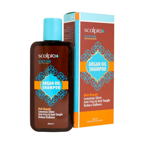 شامپو موی سر حاوی روغن آرگان اسکالپیا 200 میلی لیتر